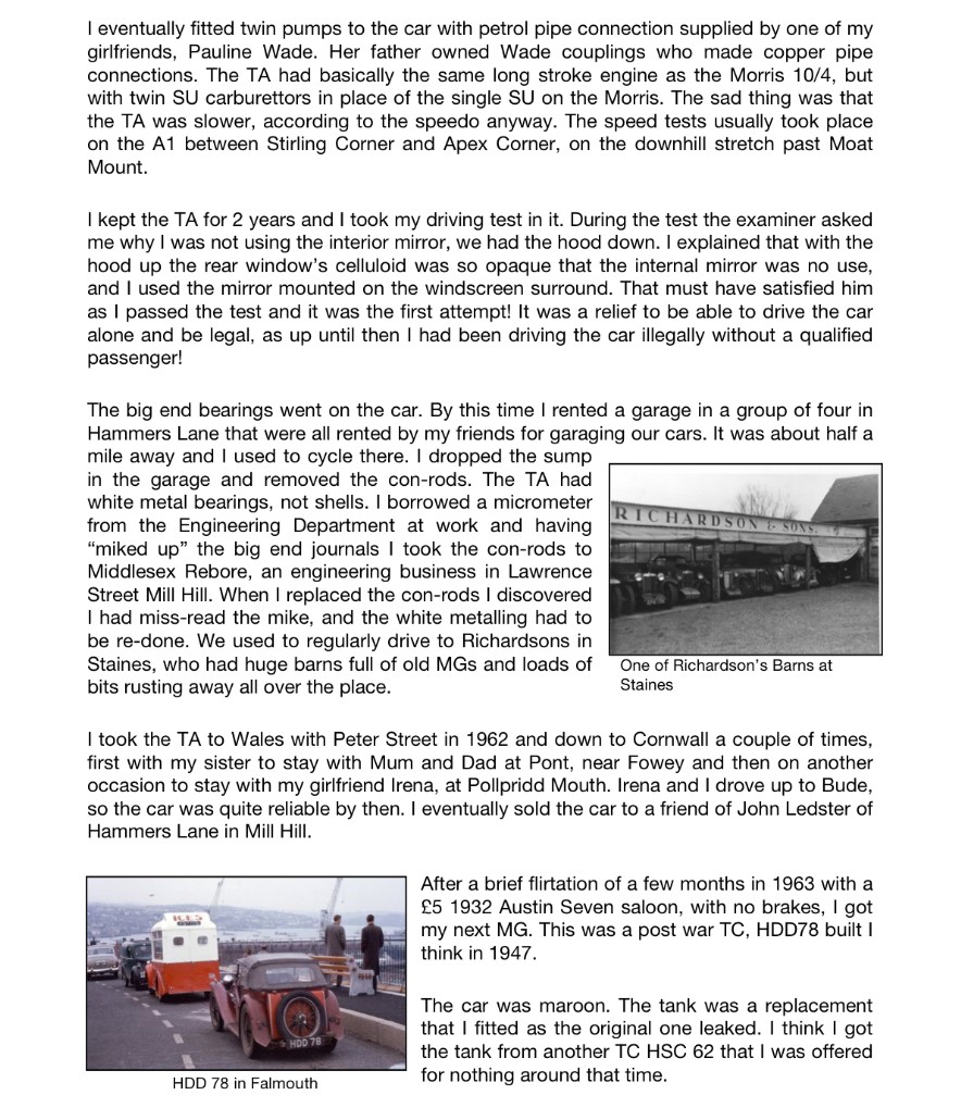 MG Story by Jonathan Marsh