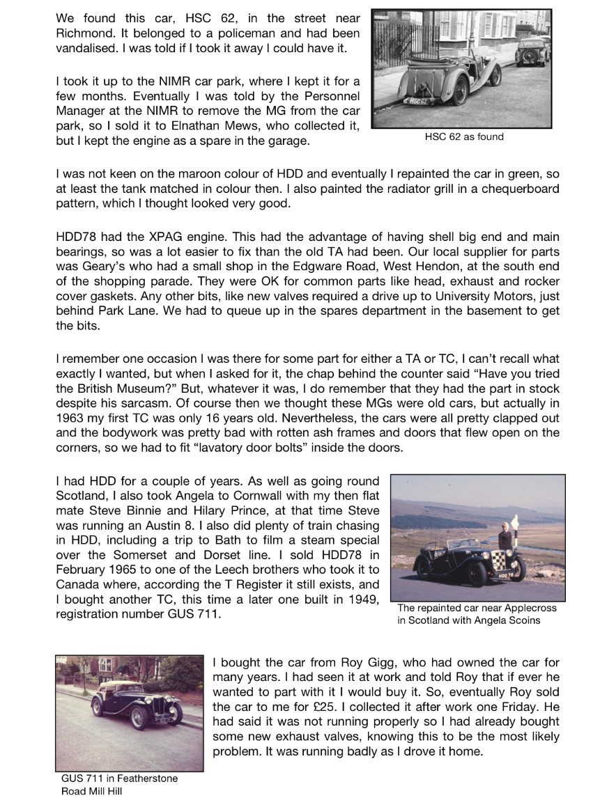 MG Story by Jonathan Marsh