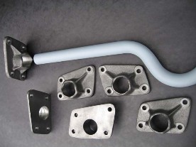 K3 Supercharger U-Tube Chassis castings