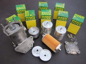 Oil Filter Conversion Kits - J4, K, L, P, N